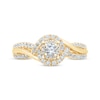 Thumbnail Image 2 of Now + Forever Diamond Engagement Ring 3/8 ct tw Round-cut 14K Yellow Gold