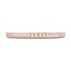 Thumbnail Image 3 of Now + Forever Diamond Wedding Band 1/10 ct tw Round-Cut 14K Rose Gold