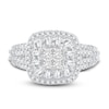 Thumbnail Image 3 of Now + Forever Diamond Engagement Ring 7/8 ct tw Princess & Round-Cut 14K White Gold