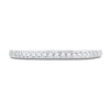 Thumbnail Image 3 of Now + Forever Diamond Wedding Band 1/10 ct tw Round-Cut 14K White Gold