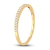 Thumbnail Image 2 of Now + Forever Diamond Wedding Band 1/10 ct tw Round-Cut 14K Yellow Gold