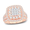 Thumbnail Image 1 of Now + Forever Diamond Engagement Ring 1-7/8 ct tw Princess & Round-Cut 14K Rose Gold