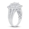 Thumbnail Image 2 of Now + Forever Diamond Engagement Ring 1-7/8 ct tw Princess & Round-Cut 14K White Gold
