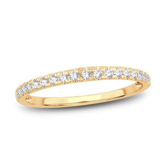 Now + Forever Diamond Wedding Band 1/ ct tw Round-Cut 14K Yellow Gold