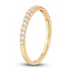 Thumbnail Image 2 of Now + Forever Diamond Wedding Band 1/5 ct tw Round-Cut 14K Yellow Gold