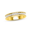 Thumbnail Image 0 of Diamond Wedding Band 1/4 ct tw Round-cut 14K Yellow Gold