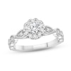Thumbnail Image 1 of Now + Forever Diamond Engagement Ring 5/8 ct tw Round-cut 14K White Gold
