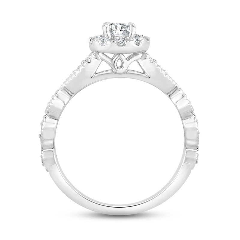 Main Image 2 of Now + Forever Diamond Engagement Ring 5/8 ct tw Round-cut 14K White Gold