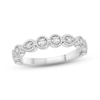 Thumbnail Image 1 of Now + Forever Diamond Wedding Band 1/8 ct tw Round-cut 14K White Gold