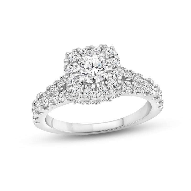 Main Image 1 of Now + Forever Diamond Engagement Ring 1-5/8 ct tw Round-cut 14K White Gold