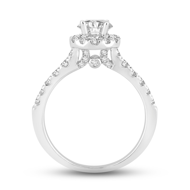 Main Image 2 of Now + Forever Diamond Engagement Ring 1-1/6 ct tw Round-cut 14K White Gold