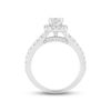 Thumbnail Image 2 of Diamond Engagement Ring 1-1/6 ct tw Princess & Round-cut 14K White Gold