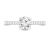 Thumbnail Image 2 of The Kiss Classic Diamond Engagement Ring 1-1/4 ct tw Round-cut Platinum