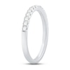 Thumbnail Image 2 of The Kiss Diamond Wedding Band 1/3 ct tw Round-cut Platinum
