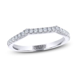 THE LEO Legacy Lab-Grown Diamond Wedding Band 1/4 ct tw 14K White Gold