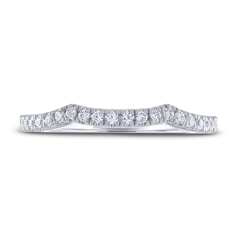 THE LEO Legacy Lab-Created Diamond Wedding Band 1/4 ct tw 14K White Gold