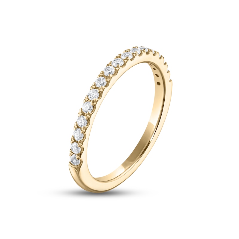 Main Image 2 of Now + Forever Diamond Wedding Band 1/4 ct tw Round-cut 14K Yellow Gold