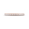 Thumbnail Image 3 of Now + Forever Diamond Wedding Band 1/4 ct tw Round-cut 14K Rose Gold