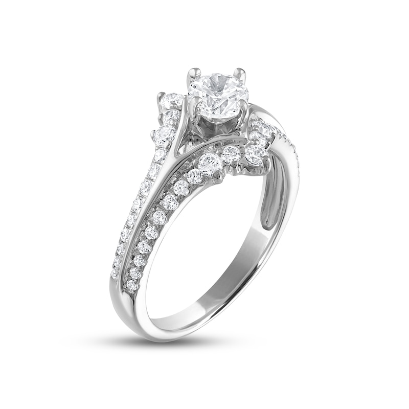 Main Image 2 of Now + Forever Diamond Engagement Ring 1 ct tw Round-cut 14K White Gold