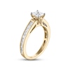 Thumbnail Image 1 of Diamond Engagement Ring 1-1/4 ct tw Princess-cut 14K Yellow Gold