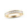 Thumbnail Image 1 of Now + Forever Diamond Wedding Band 3/4 ct tw Princess-cut 14K Yellow Gold