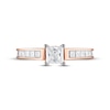 Thumbnail Image 2 of Diamond Engagement Ring 1-1/4 ct tw Princess-cut 14K Rose Gold