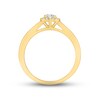 Thumbnail Image 3 of Now + Forever Diamond Engagement Ring 5/8 ct tw Princess & Round-cut 14K Yellow Gold