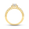 Thumbnail Image 3 of Now + Forever Diamond Engagement Ring 5/8 ct tw Princess & Round-cut 14K Yellow Gold