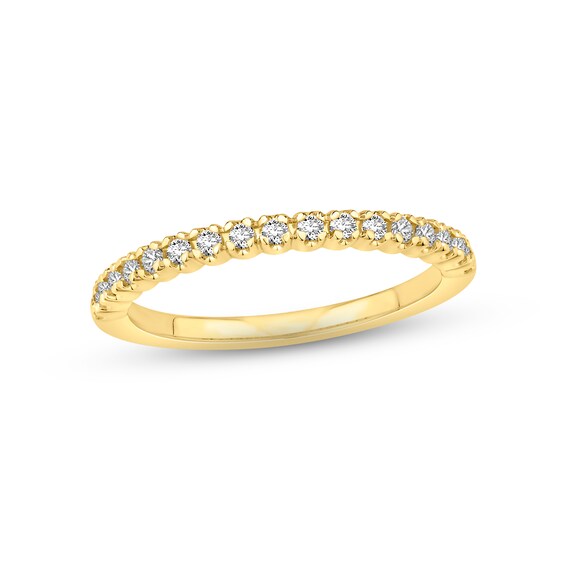 Now + Forever Diamond Wedding Band 1/ ct tw Round-Cut 14K Gold