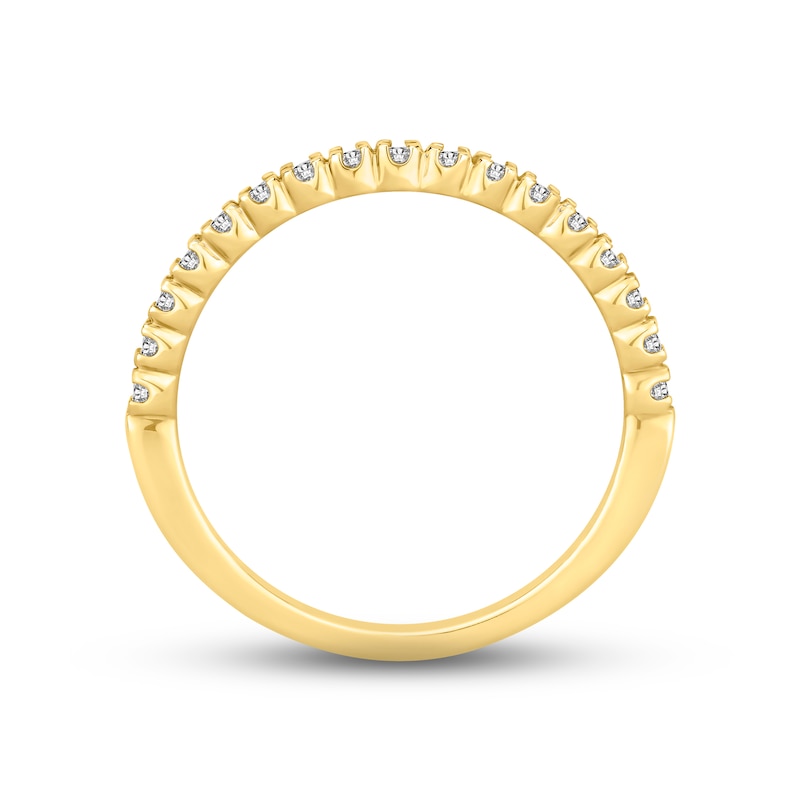 Main Image 3 of Now + Forever Diamond Wedding Band 1/4 ct tw Round-cut 14K Yellow Gold