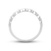 Thumbnail Image 3 of Now + Forever Diamond Wedding Band 1/15 ct tw Round-cut 10K White Gold