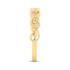 Thumbnail Image 2 of Now + Forever Diamond Wedding Band 1/15 ct tw Round-cut 14K Yellow Gold
