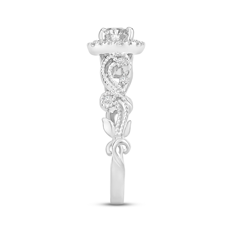 Main Image 2 of Now + Forever Diamond Engagement Ring 5/8 ct tw Round-cut 14K White Gold