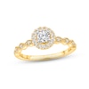 Thumbnail Image 0 of Diamond Engagement Ring 3/8 ct tw Round-cut 10K Two-Tone Gold