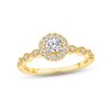 Thumbnail Image 0 of Diamond Engagement Ring 3/8 ct tw Round-cut 10K Two-Tone Gold