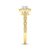 Thumbnail Image 1 of Diamond Engagement Ring 3/8 ct tw Round-cut 10K Two-Tone Gold