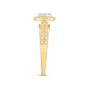 Thumbnail Image 2 of Now + Forever Diamond Engagement Ring 3/8 ct tw Round-cut 14K Two-Tone Gold