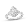 Thumbnail Image 1 of Now + Forever Multi-Diamond Engagement Ring 3/4 ct tw Round-cut 14K White Gold
