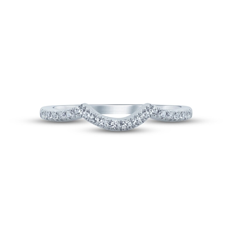 Diamond Wedding Band 1/6 ct tw Round-cut 14K White Gold