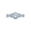 Diamond Engagement Ring 3/4 ct tw Round-cut 14K White Gold