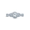 Thumbnail Image 2 of Round-cut Diamond Engagement Ring 3/4 ct tw 14K White Gold