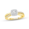 Thumbnail Image 1 of Now + Forever Diamond Engagement Ring 1/2 ct tw Round-cut 14K Two-Tone Gold