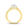 Thumbnail Image 3 of Now + Forever Diamond Engagement Ring 1/2 ct tw Round-cut 14K Two-Tone Gold
