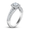 Thumbnail Image 1 of Diamond Engagement Ring 1-1/8 ct tw Round-cut 14K White Gold