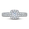Thumbnail Image 2 of Diamond Engagement Ring 1-1/8 ct tw Round-cut 14K White Gold