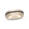 Thumbnail Image 1 of Neil Lane Men's Black Diamond Wedding Band 1/4 ct 14K Yellow Gold