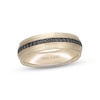 Thumbnail Image 0 of Neil Lane Men's Black Diamond Wedding Band 1/4 ct 14K Yellow Gold