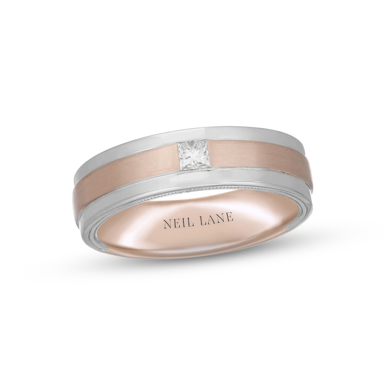 14K Gold Double Band Ring 14K Rose Gold / 6