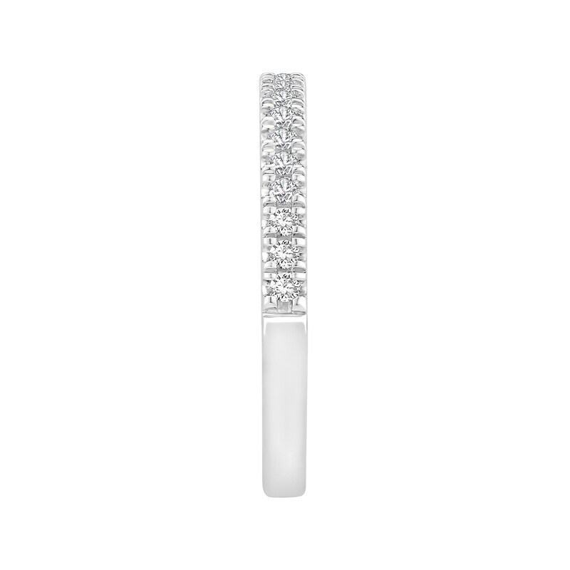 Diamond Wedding Band 1/6 ct tw Round-cut 14K White Gold
