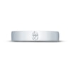 Thumbnail Image 4 of Monique Lhuillier Bliss Men's Diamond Wedding Band 1/4 ct tw Oval & Round-cut 18K White Gold